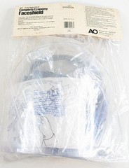 Vintage AO Tuffmaster Safety Face Shield Economy 3M Headgear Complete PPE
