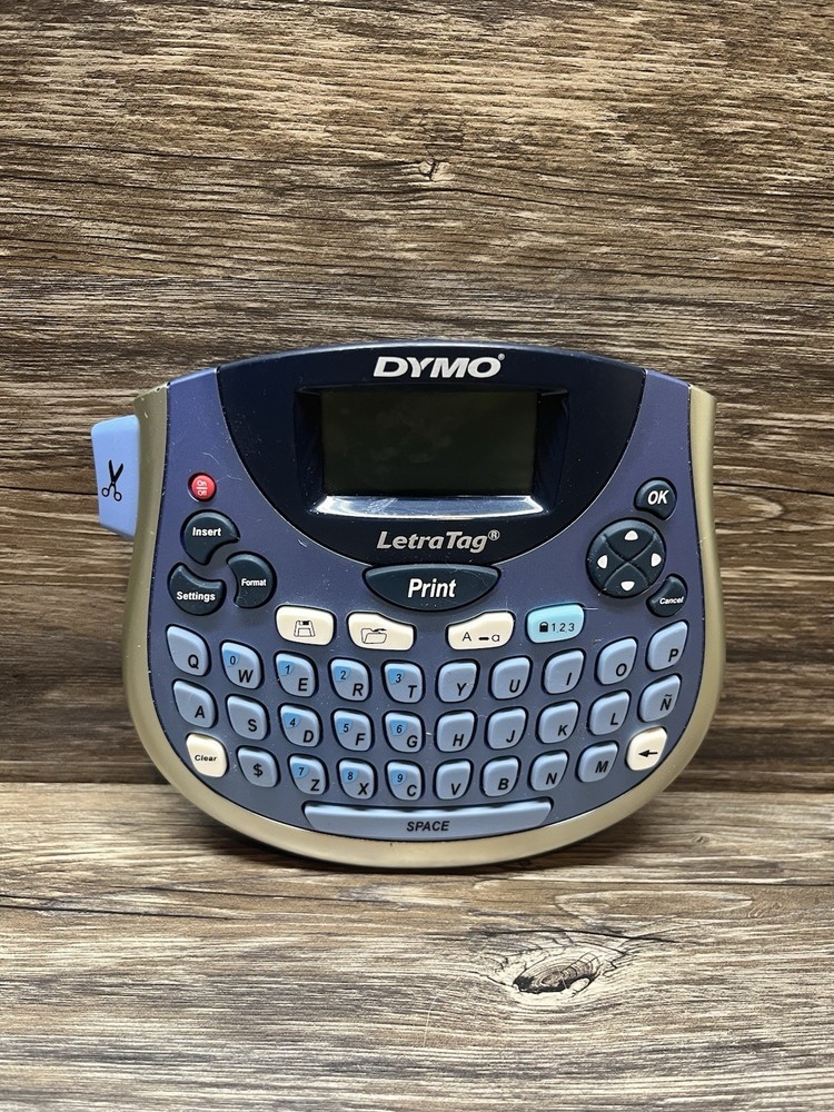 DYMO LetraTag LT-100T Bundle Label Maker Portable EUC