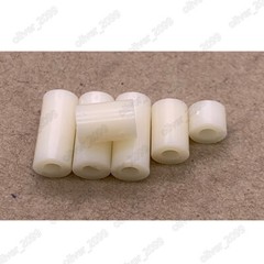 M3 M4 M5 M6 M8 White ABS Nylon Round Non-Thread Column Standoff Spacer Washer