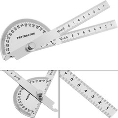 Compact 10cm Stainless Steel Angle Finder – Ideal for Architects & Students