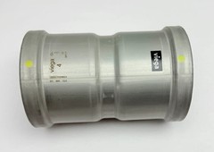 4” VIEGA 28780 MegaPressG Stop Coupling CARBON STEEL P X P Gas Pipe Fitting