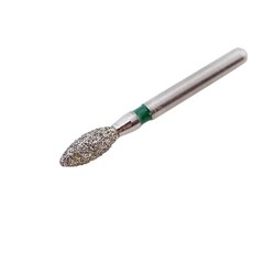 Dental Football Diamond Burs Friction Grip 368/023C Coarse Grit Green Multi-Use