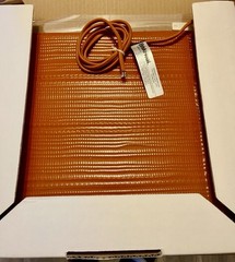 Brisk Heat Srl12121p Heating Blanket, Silicone Rubber, 120V, 360W, 12″W X 12″L,