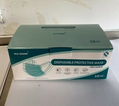 100 3-Ply Blue Medical Disposable Mouth Face Masks Covers (2 Box of 50)