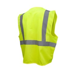 2 Pockets Mesh High Visibility Safety Vest, ANSI/ ISEA 107-2015-(SV2ZGM)