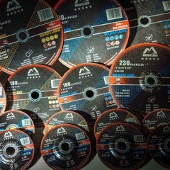 5 Inch Metal Cutting Wheel, Stainless Steel, Iron, 50 Pack, C13081042, Angle …