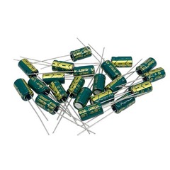 20PCS 10V 470UF Capacitor 6x12mm(0.24×0.47in) High Frequency Aluminum Electro…