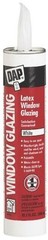NEW FRESH CASE (12) DAP 12108 10OZ WHITE WINDOW GLAZING COMPOUND CAULK 6917876