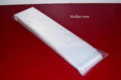 25 Clear 4 x 36 Poster Sleeves Poly bags open top plastic Uline 2 MIL Thick