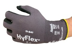 8 pairs Ansell HyFlex 11-841 Foam Nitrile Grip Work Gloves – Size 8 Medium M
