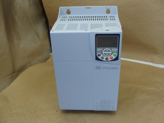WEG AC VARIABLE FREQUENCY DRIVE CFW500D47P0T2DB20G2 15HP 47A 200-240V VT FRAME
