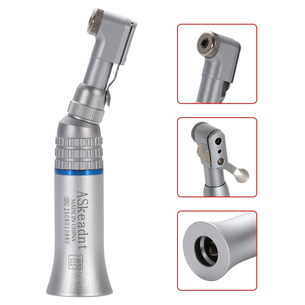 NSK Style Dental Slow Low Speed Handpiece Contra Angle Push Button/Latch E-type