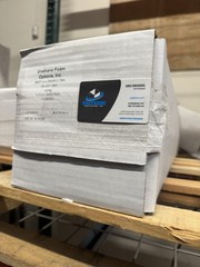 36″ Silver Foam In Place Film Sealed Air Instapak P8072 Roll- P8072 Replacement