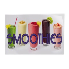 Decal Stickers Smoothies Outdoor Advertising Printing E Vinyl Store Sign Label
