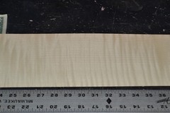 Tiger Maple Raw Wood Veneer Sheet 5 x 45 inches 1/42nd BLEMISHED 35139-62