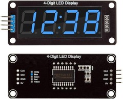 Digital LED Display Module 4 Digit 7 Segment 5 Color TM1637 Compatible for Pr…