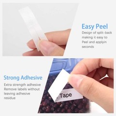 10-Pk/Pack Label Tape for Brother P-Touch eqv M231 M-K231 MK231 12mm Black/White