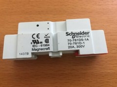 SCHNEIDER ELECTRIC24V AC Coil Volts, 20A @ 277V AC Contact Rating -Relay & Base
