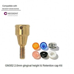Titanium Zest Locator Abutment Fit NeoDent Grand Morse GM All Implant Platform