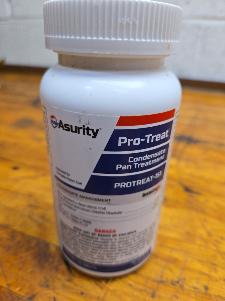 Asurity Premium Drain Pan Tablet Diversitech Model # PROTREAT-151