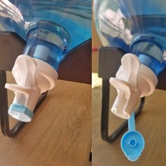 2 Pack 50mm Threaded Water Jug Dispenser Valve, Fits 1–5 Gallon 50 mm mout