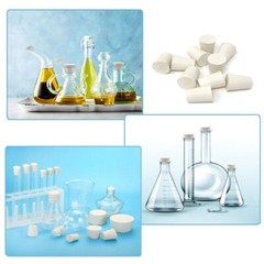 Various Sizes Rubber Stopper Laboratory Sealing Hole Stopper Tapered Flask Tube