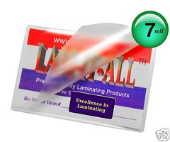 200/pack LAM-IT-ALL 7 Mil Letter size Hot Laminating Pouches 9 x 11-1/2, 9×11.5