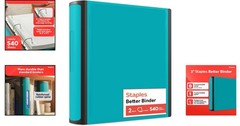 Heavy-Duty 2-Inch D-Ring View Binder with Reinforced Spine – Holds 540 Sheets