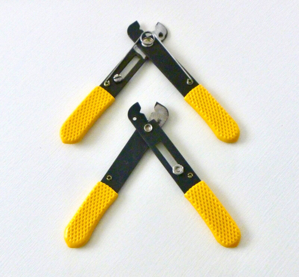 5″ Wire Stripper & Cutter, Self Opening Grips, for 8 to 30 Gauge Wire (Qty. 2)