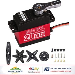 Durable Waterproof Servo with 180° Angle Control for Model DIY Applications