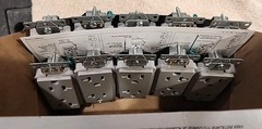 NEW LOT OF 10 LEVITON 16342-GY DUPLEX RECEPTACLES 20AMP, 125 VOLT, 2P, 3W, GRAY
