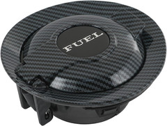 68250120AA Carbon Fiber Fuel Door Cover for Dodge Challenger 2008-2023 Gas Cap
