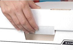 Bankers Box R-KIVE Storage Box Letter/Legal Locking Lift-off Lid Kraft/Green