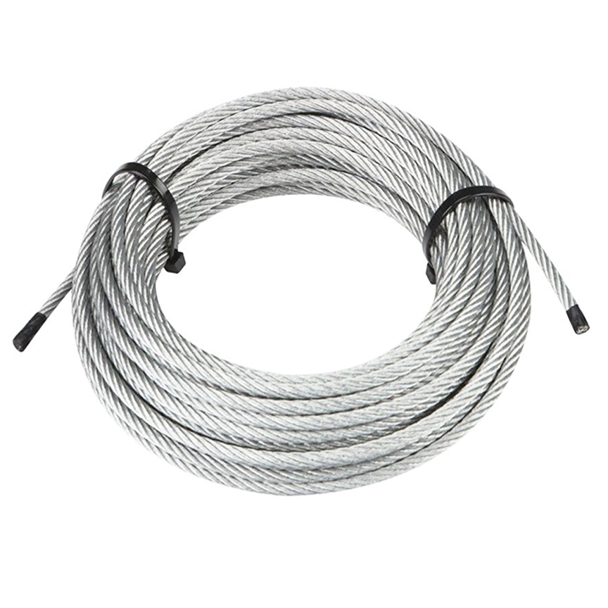 T-304 Grade 7 x 19 Stainless Steel Cable Wire Rope 1/4″- 50 ft