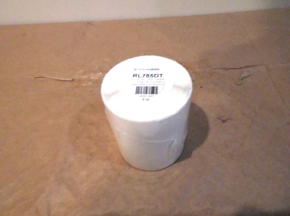 Online Labels RL785DT 4 Inch x 6 Inch Thermal Roll Labels 250qty