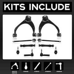 Front Upper & Lower Control Arm Fit for 15-20 Chevy Tahoe