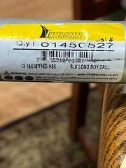 Interstate HSS Drill Bit 13/16″Dia 118” Shank Dia Straight Shank 18” #01450527