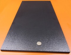 Black ABS Sheet 3/8″ (.375″) X 12″ X 24″ Haircell Textured One Side