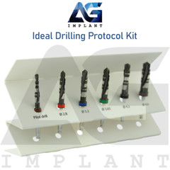 Ideal Drilling Protocol Kit Stainless Steel Drills Carbon DLC