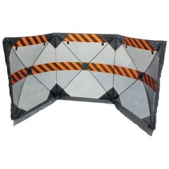 Lightweight and Durable 46″ High x 123″ Wide Safety Barricade (GNE-1210)
