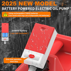 Automatic Fuel Transfer Pump with Auto Stop Sensor Overfill Protection, Fast and