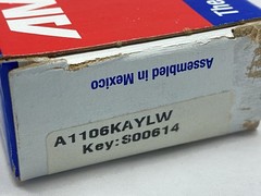 American Lock A1106KAYLW Lockout Padlock Yellow Key S00614 LOT OF 9