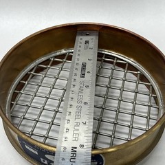 Gilson 8” Brass 0.625″ USA Standard Testing Sieve 16mm / 0.625” ASTM 5/8in