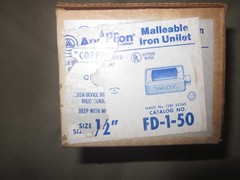 Appleton FD-1-50 Malleable Iron FS-FD CS Dev Box 1 Per Order