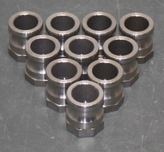 (10) USA Sealing 3/4″ Cam & Groove Adapter BULK-CGF-266, 304 Stainless Steel, A