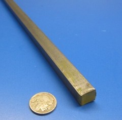 Square 4140 Alloy Steel Annealed Bars, 5/8″ x 5/8″ Wide x 24″ Length