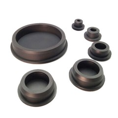 Dust-Proof Black Rubber Plugs Dia 15.5-201.5mm Silicone Soft Stopper Sealing Cap