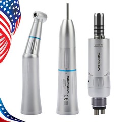 Dental Internal Water Low Speed Handpiece Contra Straight Air Motor 4H Kit EI-M4
