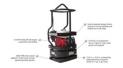 NorthStar Tamping Rammer Plate Compactor 4134‑lb Force 5.5 HP Honda GX160 – NEW