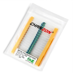100Pcs 470 Ω Ohm Resistor 1/4W (0.25W) Metal Film Fixed Resistor 0.01 ±1% Tol…